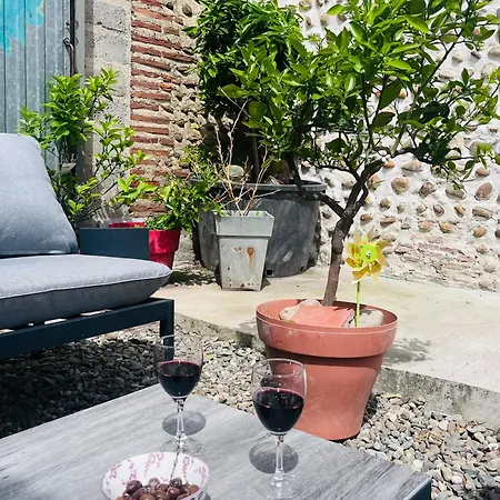 بيت للعطل Les Jardins Imaginaires Et Sauna Lahitte-Toupiere
